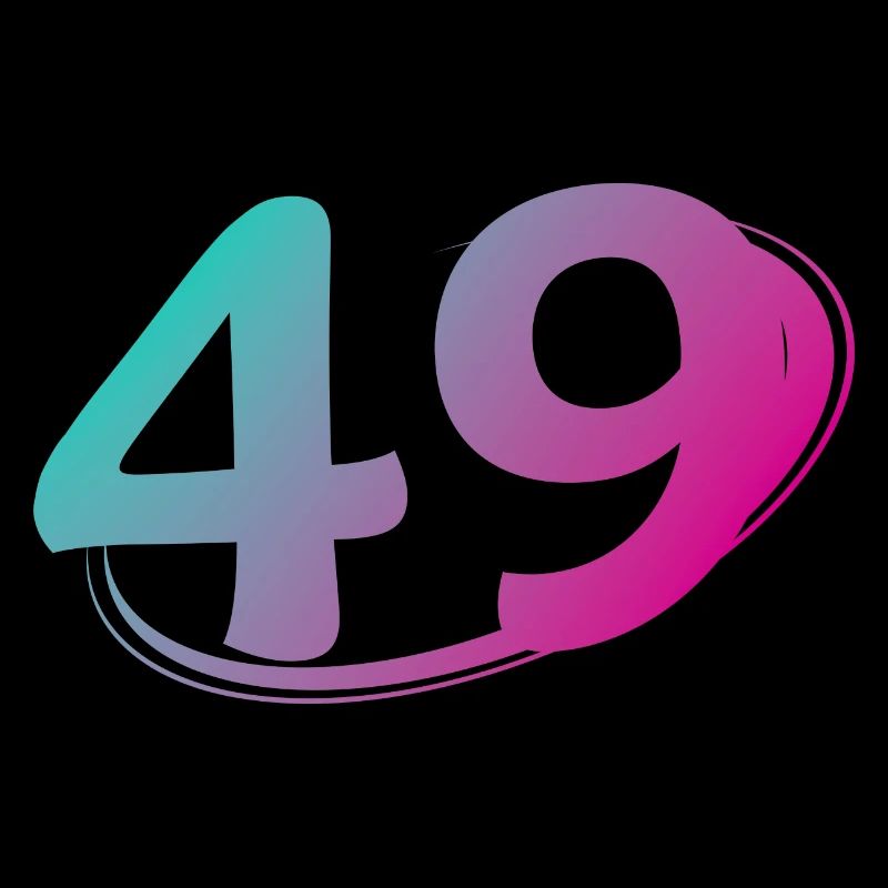 Number 49 multicolor