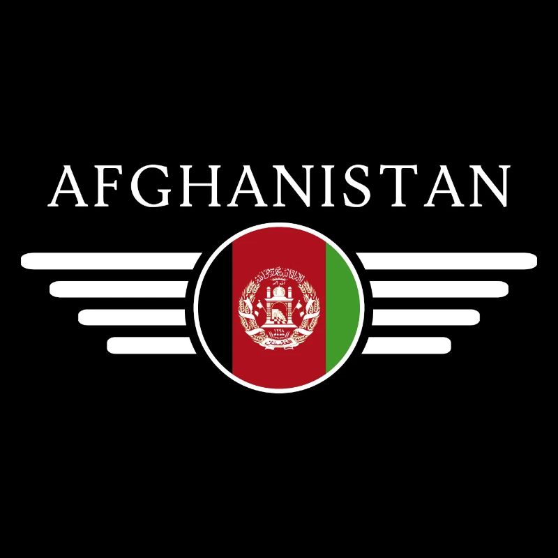 J’aime l’Afghanistan, T-shirt design de style élégance