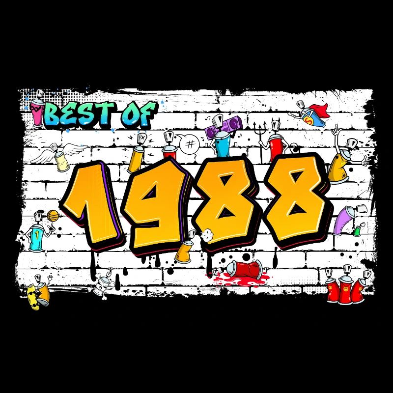 Le meilleur du graffiti de 1988 – 37 ans de flair grunge