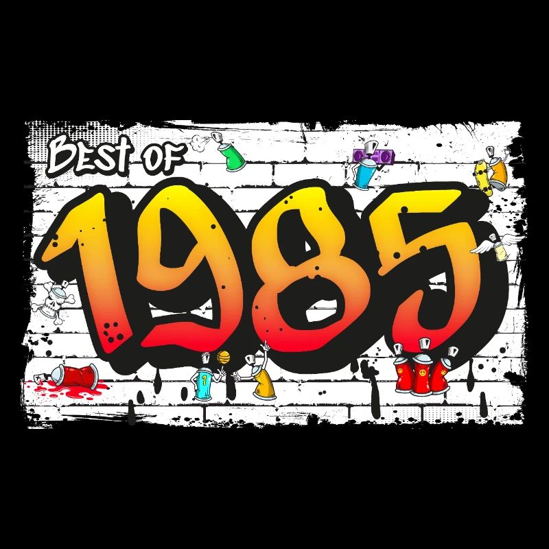 Le meilleur des graffitis de 1985 – 40 ans de nostalgie du néon