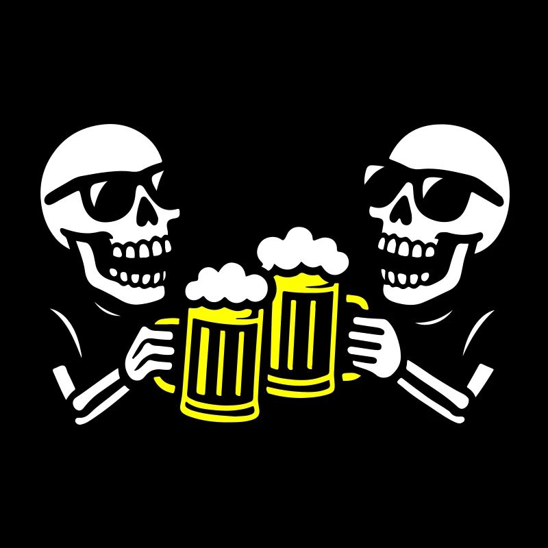 Skeleton Party Beer Team