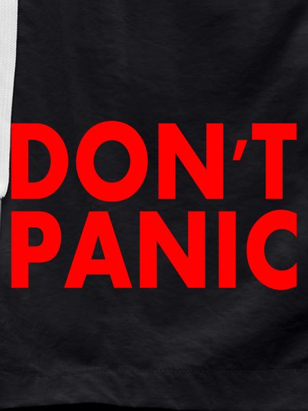 don't panic