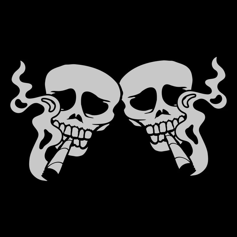2 friends smoking joint