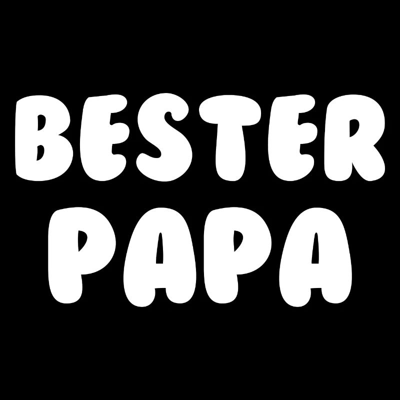 Bester Papa Weiß