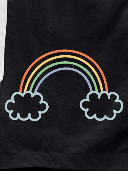 Rainbow dyed