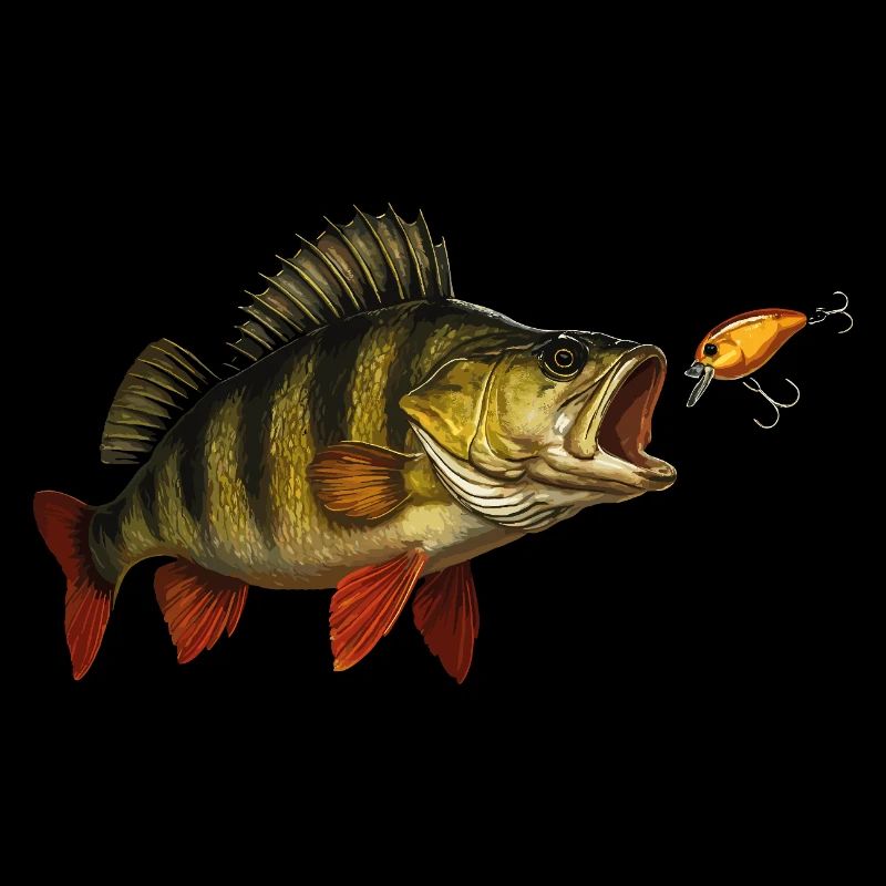 Perch at the Bite – Predatory Fish & Wobbler Design