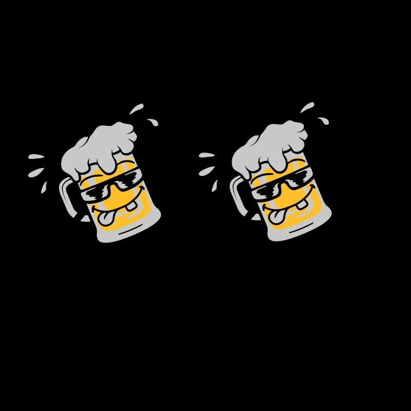 2 dancing party beers