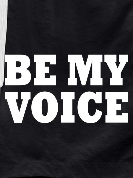 Be my voice