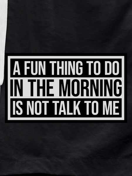 not talk to me