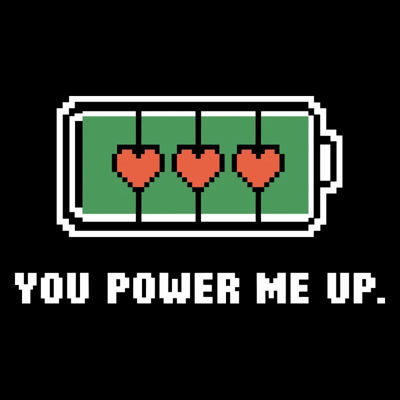 Du powerst mich auf