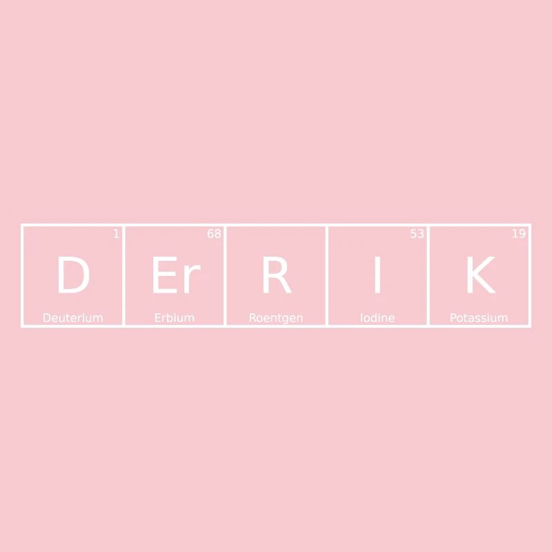 Derrik Name First Name Chemistry Periodic Table Elements