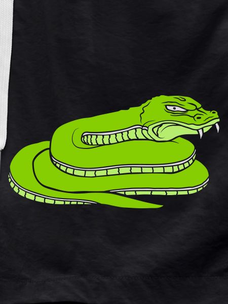 Design dangerous evil snake