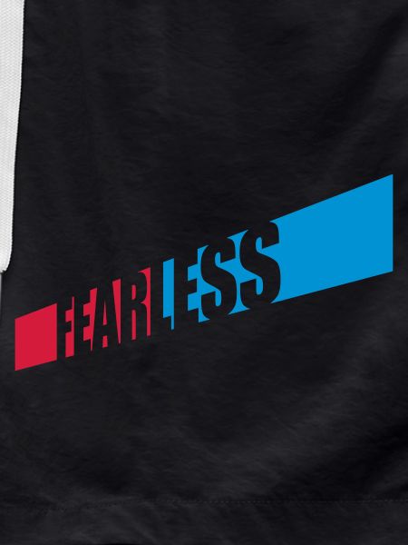 fearless Text Zitat Design