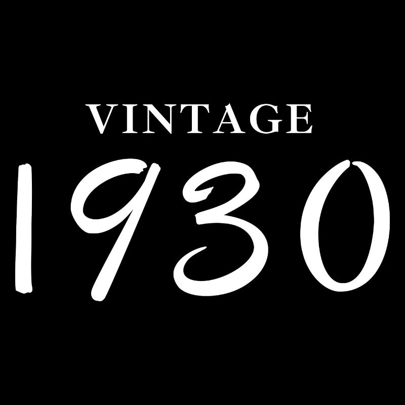 vintage 1930-Idée cadeau anniversaire