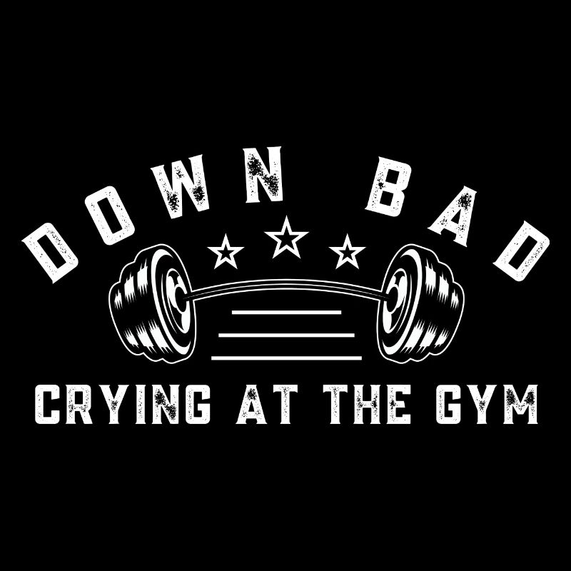 Down Bad Crying At The Gym
