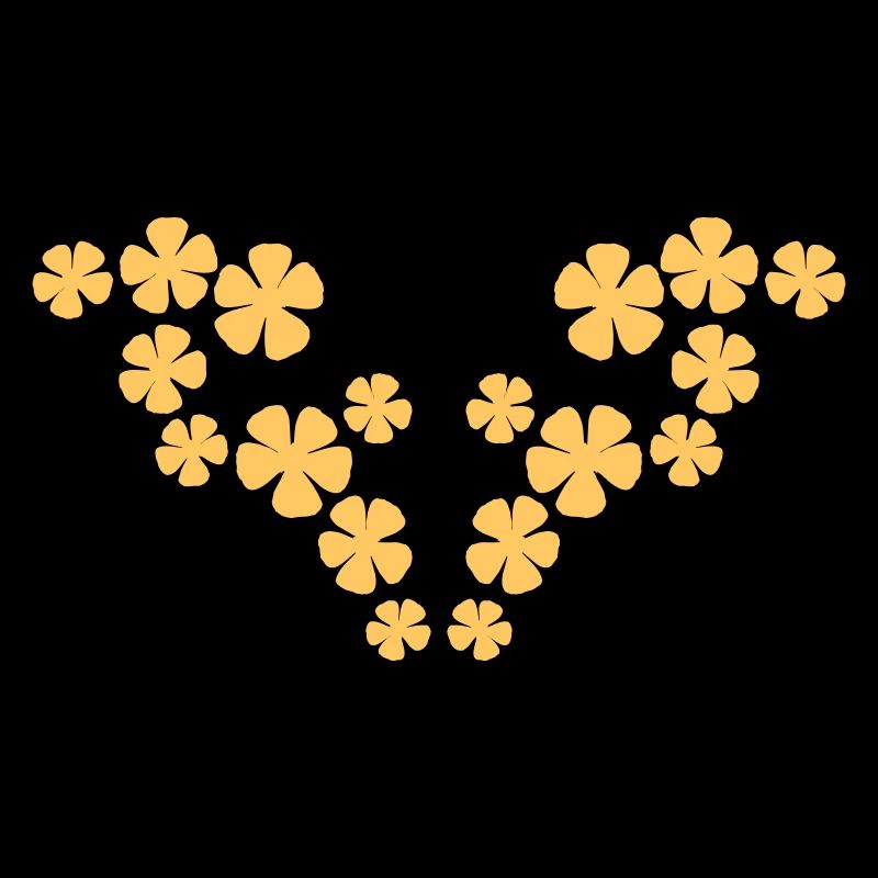 Beaucoup de jolies fleurs motif décoratif coloré belle