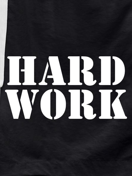 Hard work