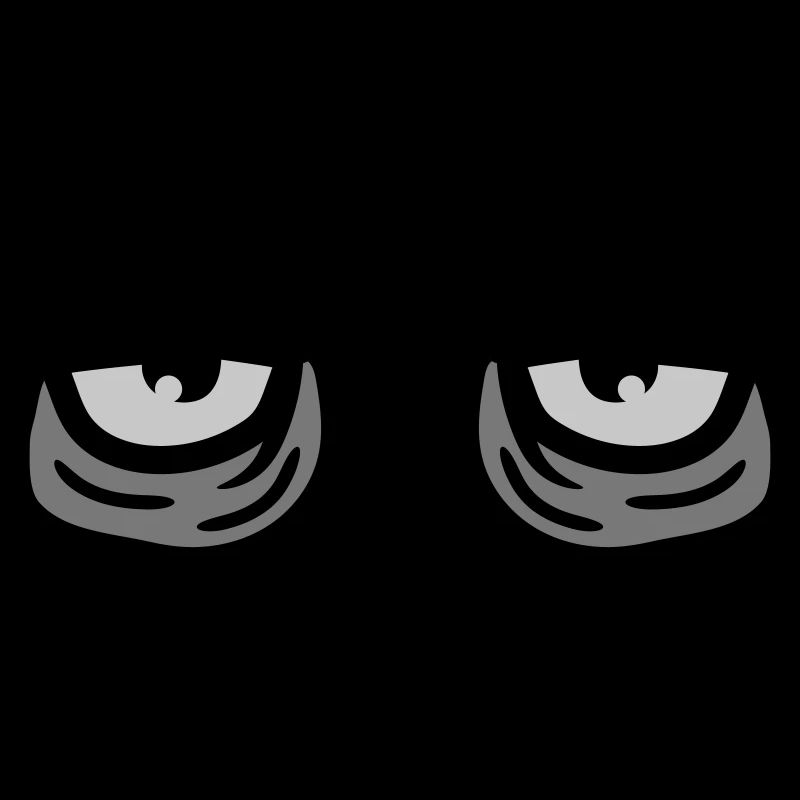 Drôle de visage fatigué
