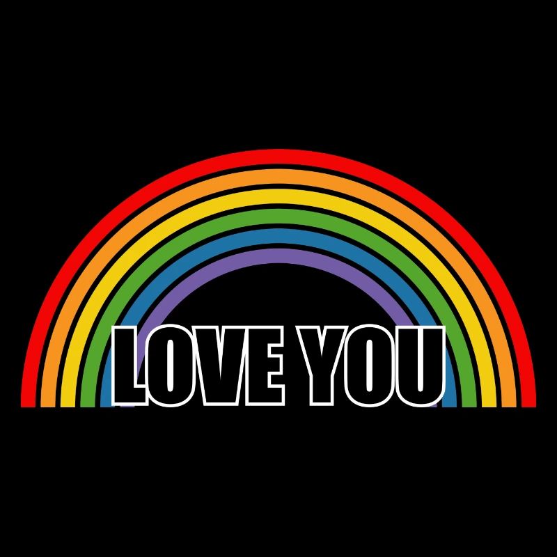 Arc-en-ciel vous aime