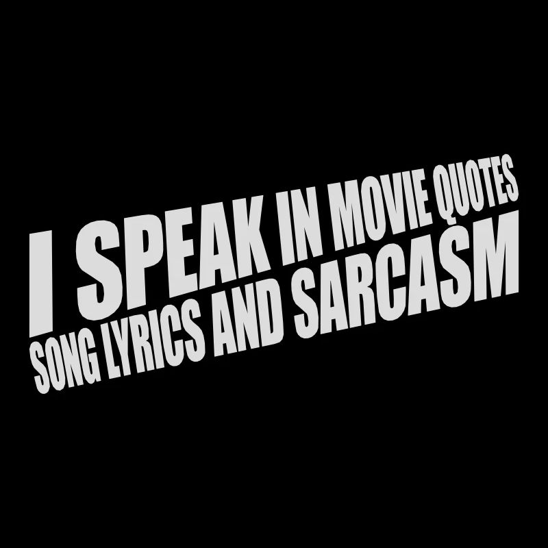speak lyrics and sarcasm