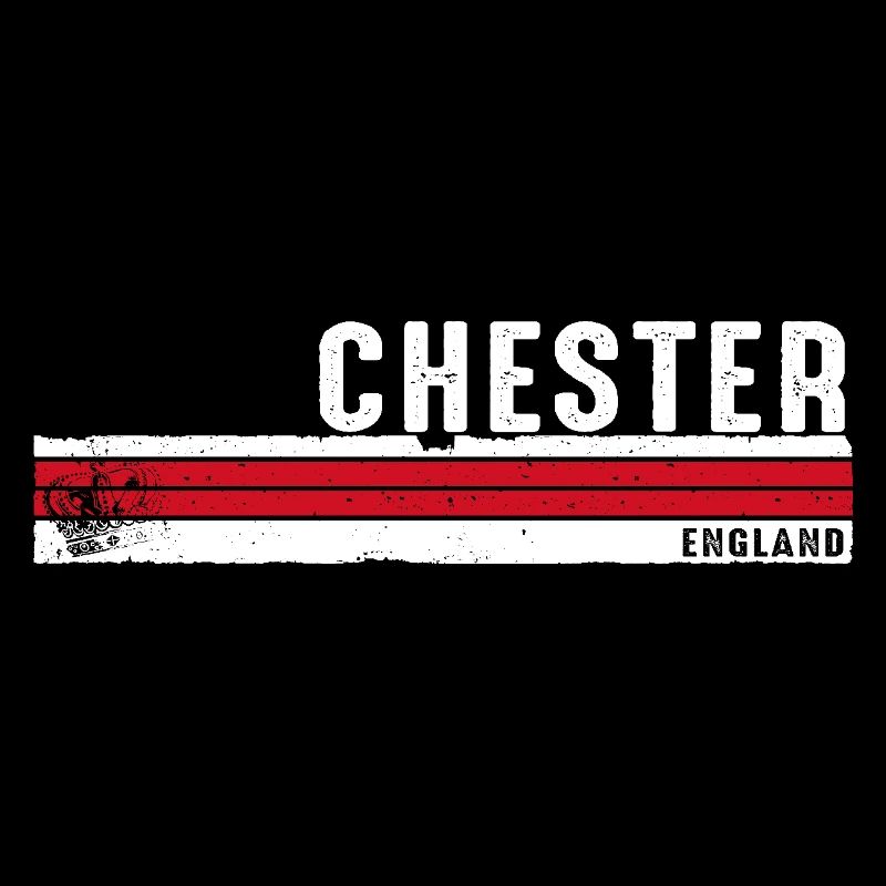 Chester Angleterre Design rétro vintage pour l’histoire