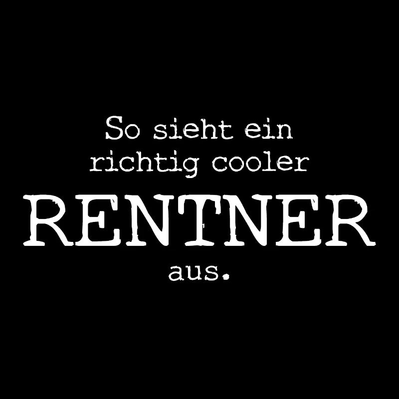 So sieht ein richtig cooler Rentner aus.