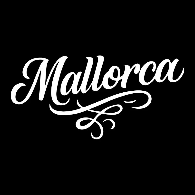 Mallorca Schriftzug