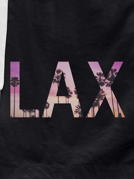 LAX (Los Angeles) lettering