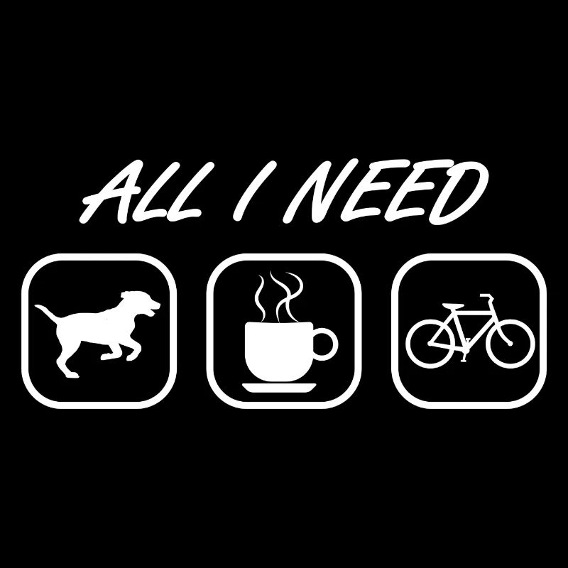 Dog Bicycle Coffee