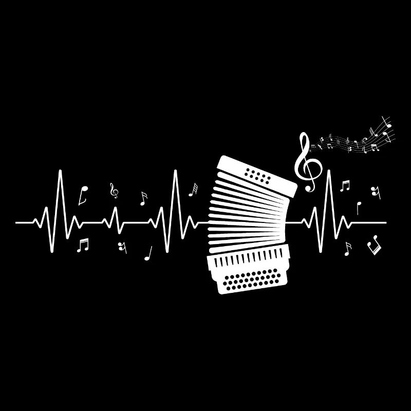 Palpitations du cœur Instrument Accordéon
