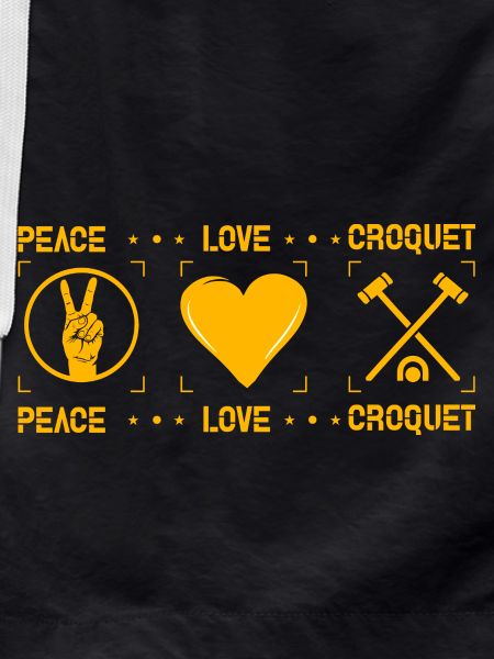 Croquet Peace Love