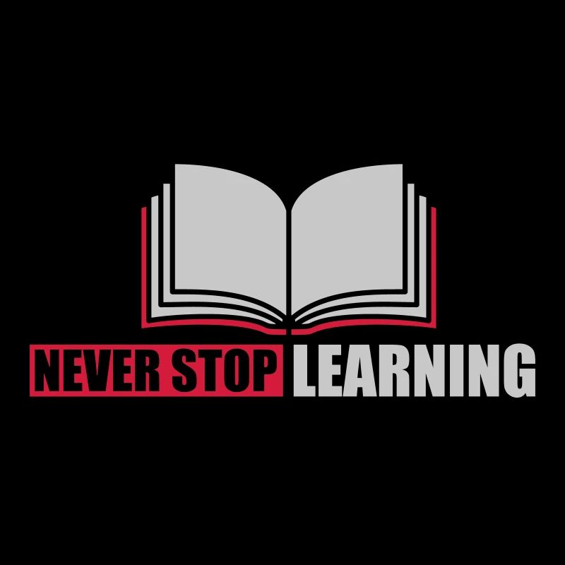 never stop learning Zitat