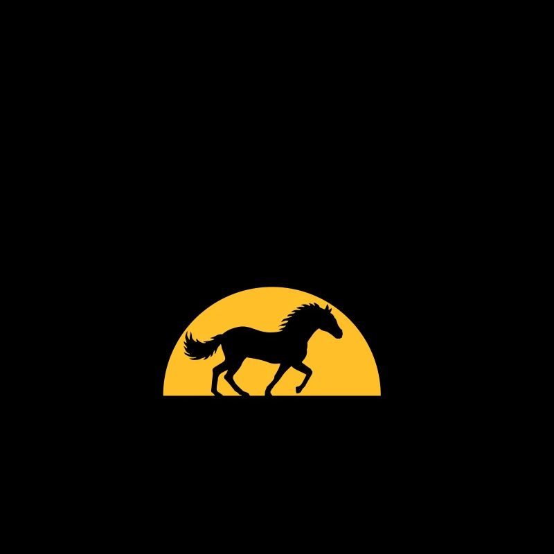 Palmen Strand Sonne Pferd