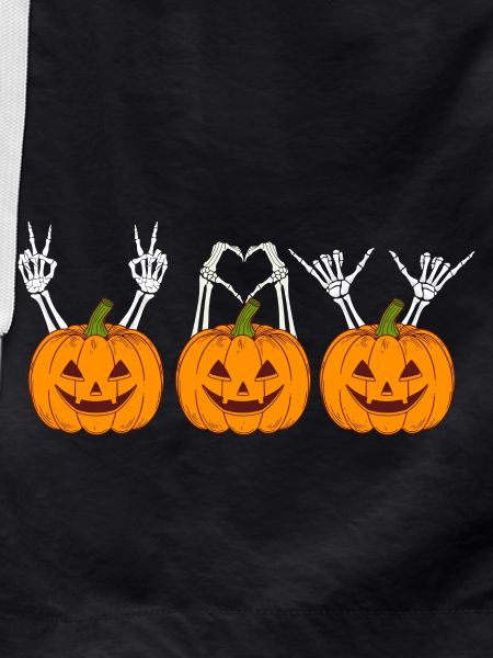 Three Jolly Halloween Pumpkins