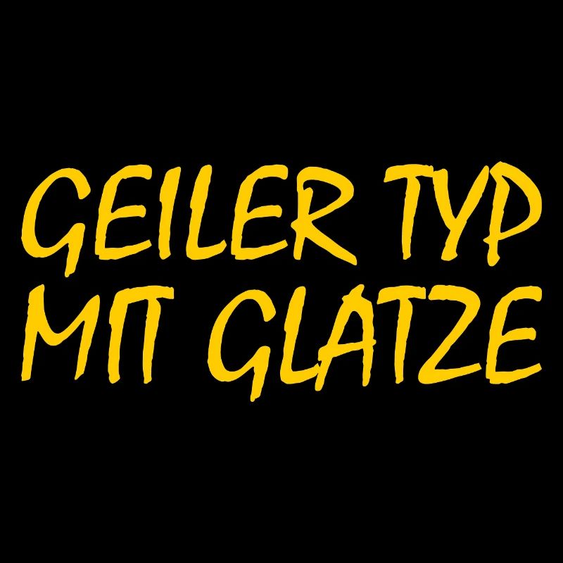geiler typ mit glatze
