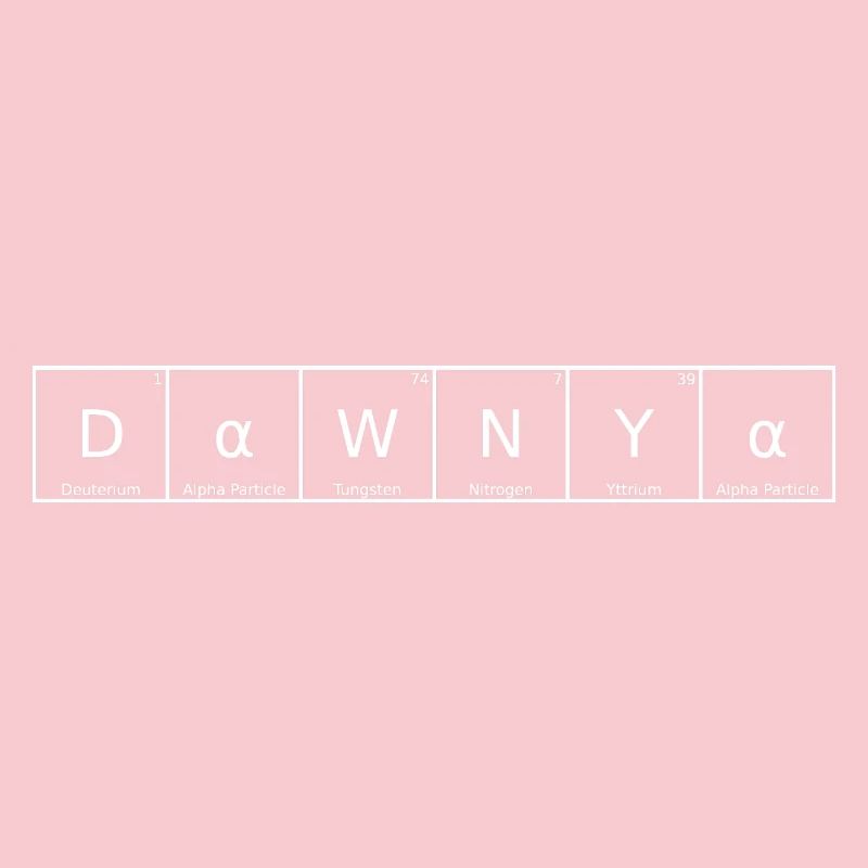 Dawnya Name First Name Chemistry Periodic Table Elements