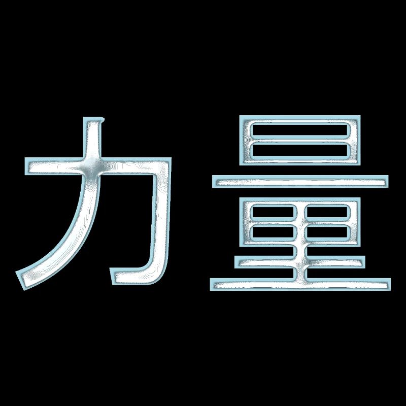 Kraft (in Chinese) characters
