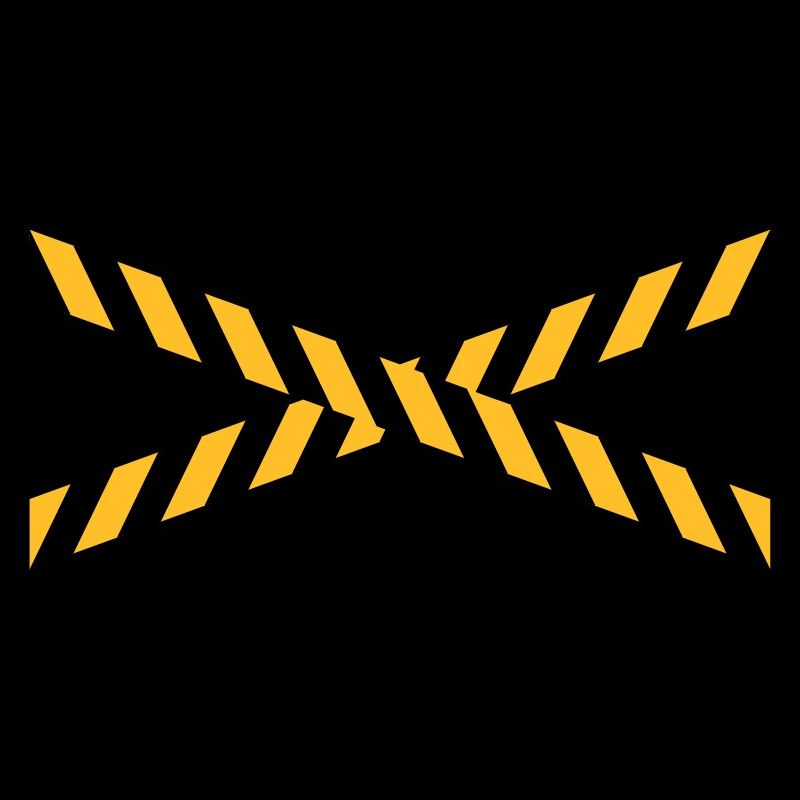 Line design caution tape