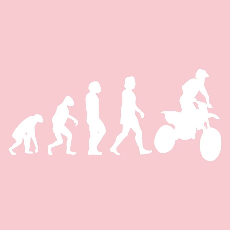 Motorrad Motorradfahrer Evolution Motorcross Biker