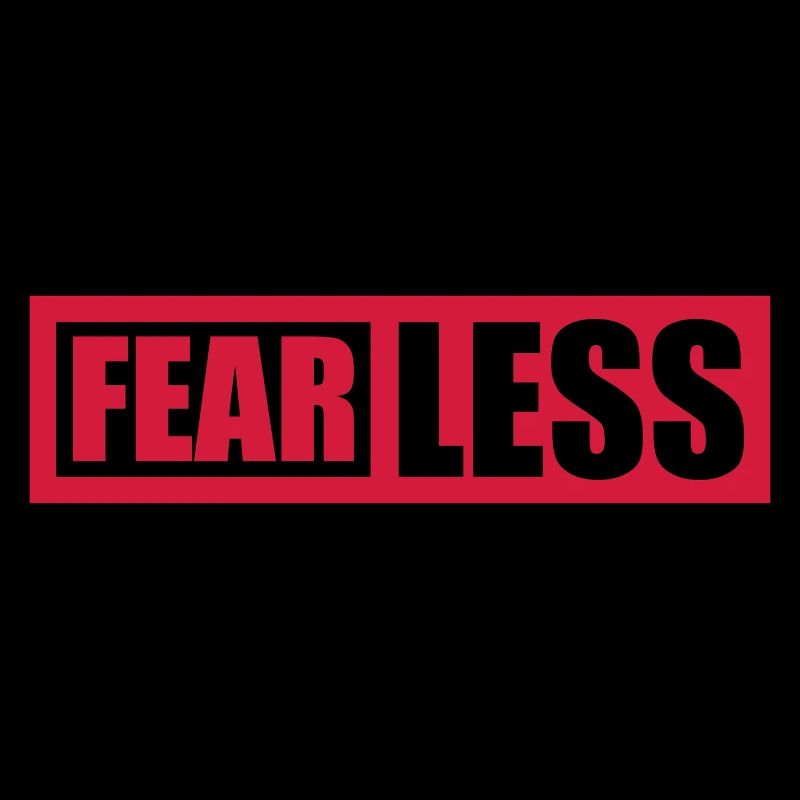 Conception de citation de texte intrépide