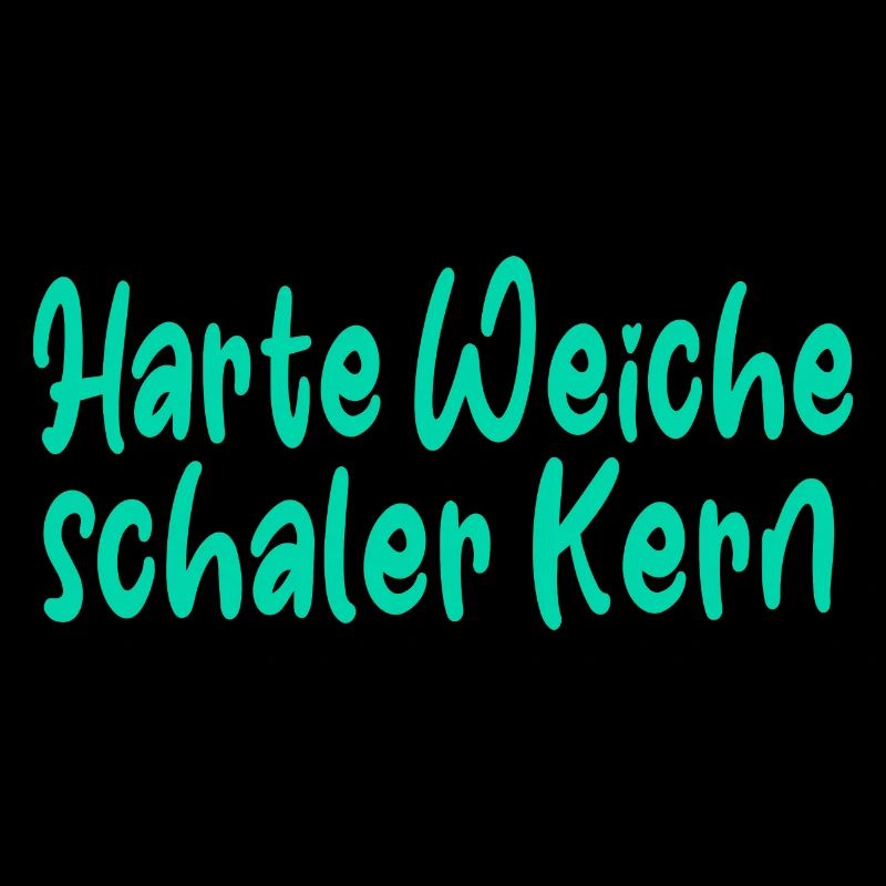 Harte Weiche schaler Kern