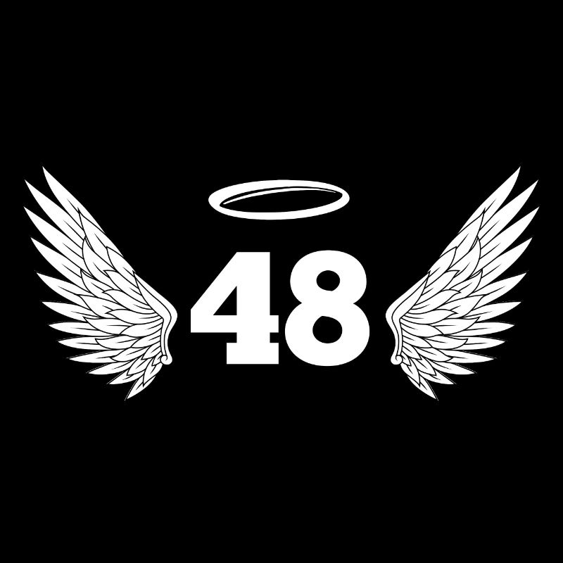 Numéro 48 ange - 48e anniversaire ailes