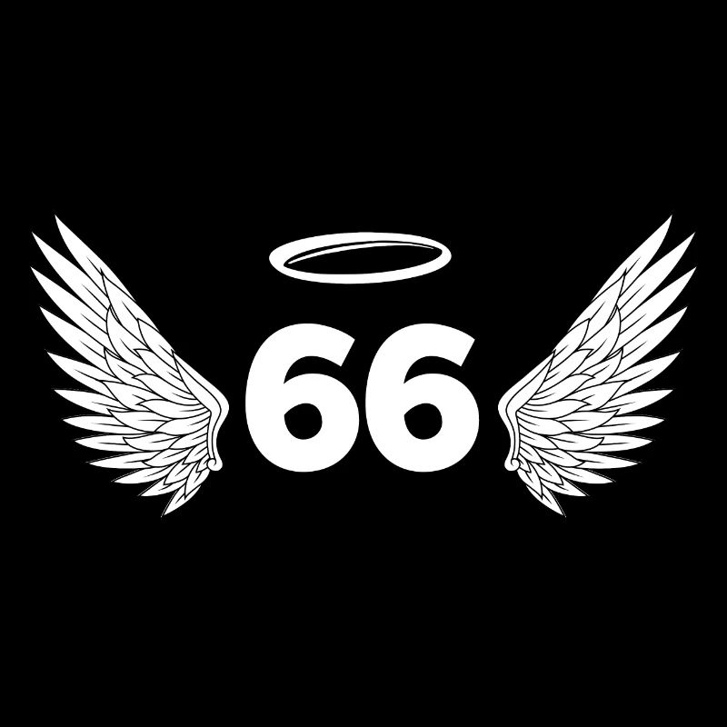 Numéro 66 ange - 66e anniversaire ailes