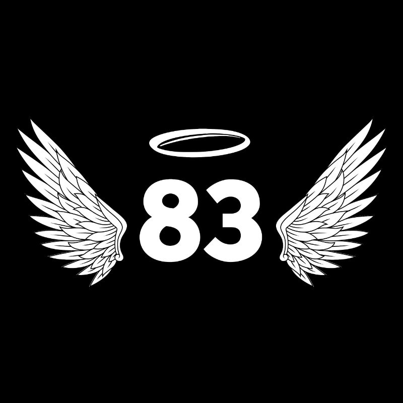 Numéro 83 ange - 83e anniversaire ailes