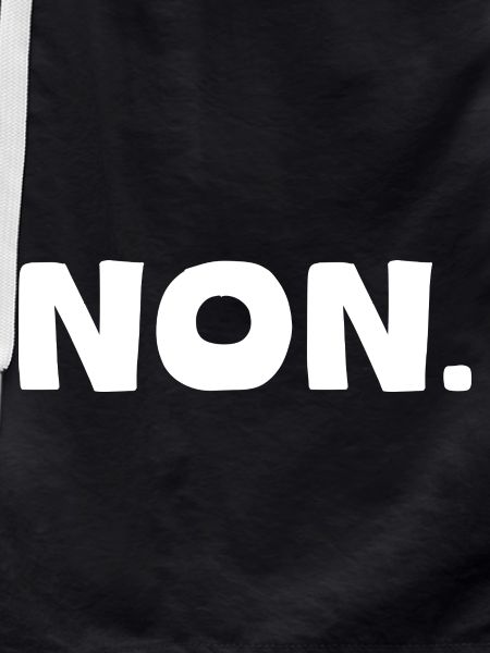 C'est NON.