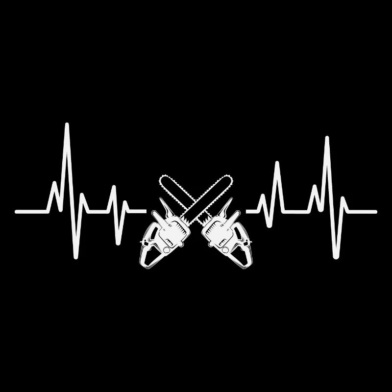 Lumberjack Chainsaw Heartbeat