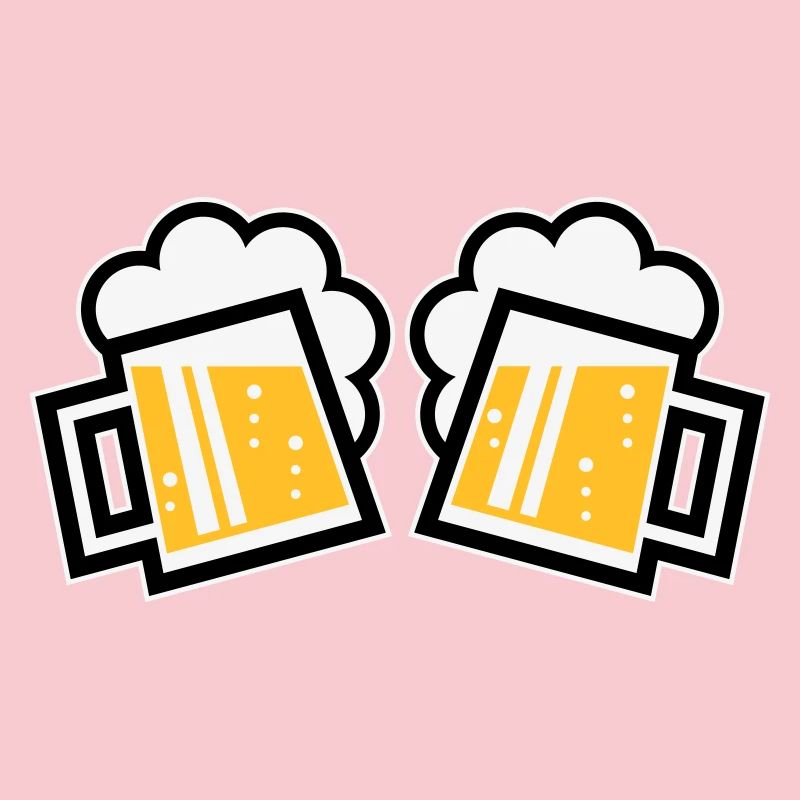 2 chopes à bière bavaroise Prosten (chopes à bière / 3C)