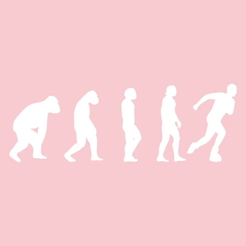 Inline Skating Skater Roller Skate Evolution Gift