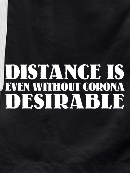 Distance is desirable