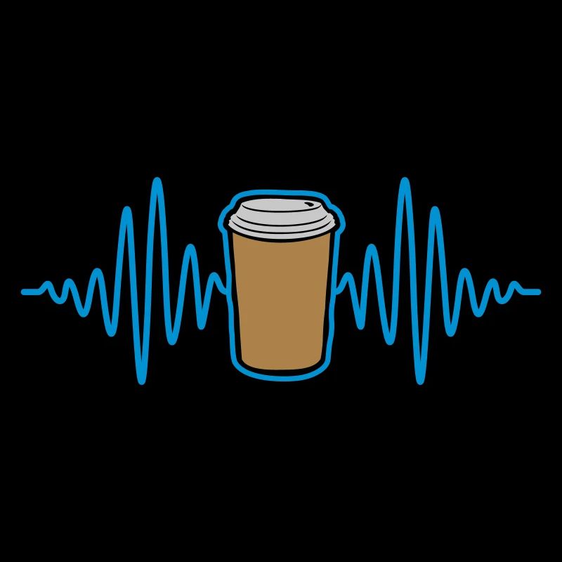 Frequenz Kaffee Becher unterwegs